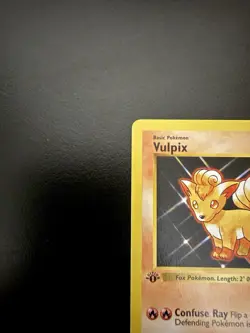 Pokemon Card - Vulpix Base Set (Shadowless) 68/102 1st Edition - Image 4