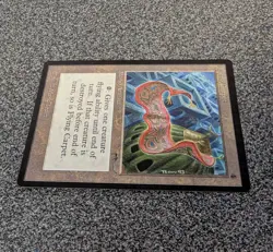 Lot of 3 MTG Arabian Nights Cards ~ Flying Carpet ~ Sinbad ~ Brass Man - Image 2