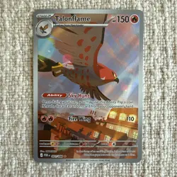 Talonflame 91/88 Illustration Rare Holo Card - Pokemon Perfect Order Near Mint - Image 1