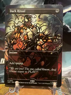 MTG | Dark Ritual (2001) [Secret Lair Spiderman] NF - Image 1