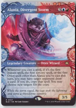 Alania, Divergent Storm (Showcase) (327) - Normal - Bloomburrow (BLB) - NM - Image 1