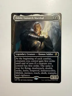 Odric, Lunarch Marshal (Borderless) 298 MTG Innistrad Remastered - Image 1