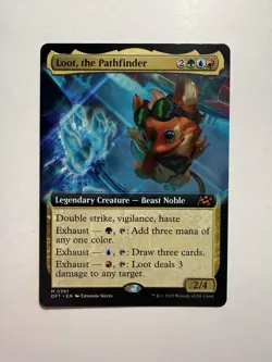 Loot, the Pathfinder (Extended Art) 391 MTG Aetherdrift - Image 1