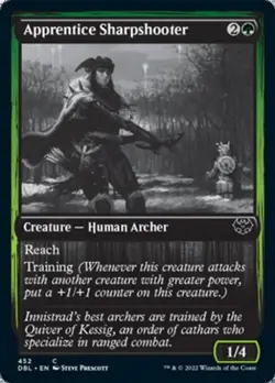 Apprentice Sharpshooter - Near Mint MTG Innistrad: Double Feature - Image 1