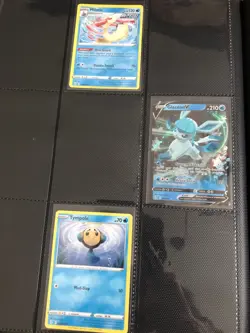 Pokemon Mewtwo Binder 2020/ Evolving Skies Book Mint/80 Cards base/holos/Glaceon - Image 5