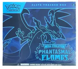 Pokemon Phantasmal Flames Elite Trainer Box ETB Factory Sealed - Image 1