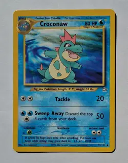 Pokemon - Croconaw - Neo Genesis 32/111 - Uncommon - NM - Image 1