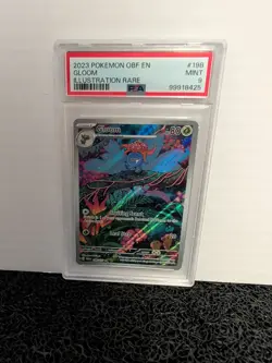 Gloom 198/197: Obsidian Flames PSA 9 2023 Pokemon - Image 1