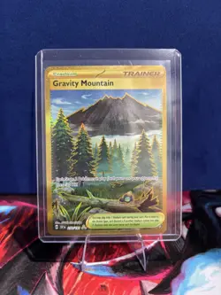 Gravity Mountain - NM - 250/191 Surging Sparks Ultra Rare Full Art Pokemon TCG - Image 1