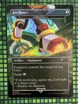 MTG Air Shoes #2096 Rainbow Foil Rare Secret Lair Drop Series (SLD) - Image 2