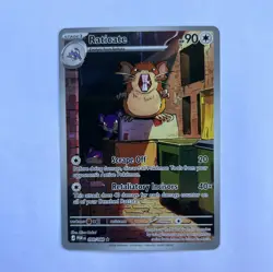 Pokemon TCG Raticate - 099/088 - Illustration Rare Holo ME03: Perfect Order - Image 1