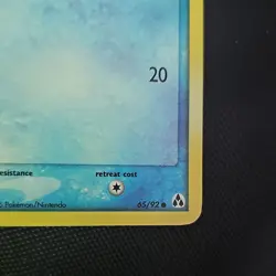 Pokemon TCG Spheal 65/92 Legend Maker Reverse Holo - Image 4