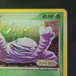 Pokemon Grimer 54/92 Legend Maker Reverse Holo Common Basic 2006 - Image 3