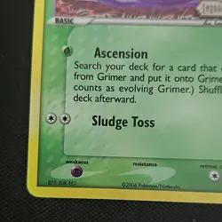 Pokemon Grimer 54/92 Legend Maker Reverse Holo Common Basic 2006 - Image 5