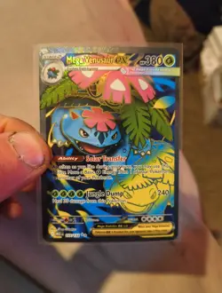 Pokemon TCG Mega Evolutions Mega Venusaur EX 155/132 Ultra Rare NM - Image 1