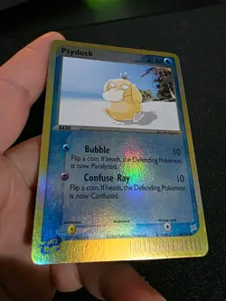 Psyduck 44/95 Reverse Holo EX Team Magma vs Aqua Pokemon 2004 Rare - Image 3