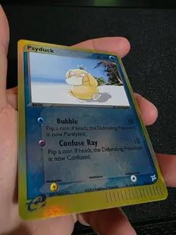 Psyduck 44/95 Reverse Holo EX Team Magma vs Aqua Pokemon 2004 Rare - Image 4