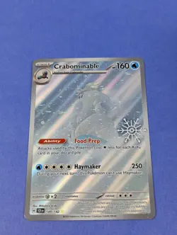 Crabominable - 149/142 - Illustration Rare Stellar Crown Promo - Pokemon - NM - Image 1