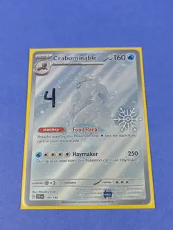 Crabominable - 149/142 - Illustration Rare Stellar Crown Promo - Pokemon - NM - Image 3