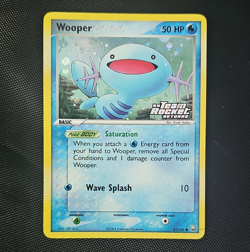 Pokemon Wooper 81/109 Team Rocket Stamped Returns Reverse Holo - Image 1