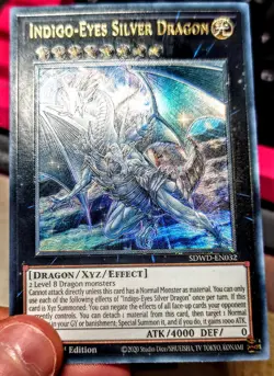 Yu-Gi-Oh! Ultimate Rare Style Indigo-Eyes Silver Dragon - Image 2