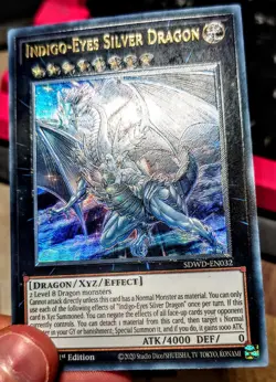 Yu-Gi-Oh! Ultimate Rare Style Indigo-Eyes Silver Dragon - Image 3