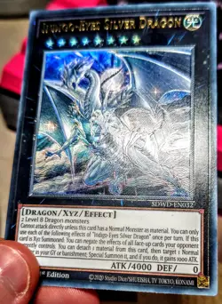 Yu-Gi-Oh! Ultimate Rare Style Indigo-Eyes Silver Dragon - Image 4