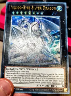 Yu-Gi-Oh! Ultimate Rare Style Indigo-Eyes Silver Dragon - Image 5