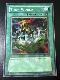 Yu-Gi-Oh Toon World MRL-076 Super Rare Unlimited LP Lightly Played Magic Ruler - Image 1