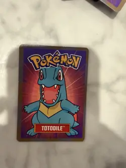 Pokemon Totodile Betty Crocker Promo Rolls Card - Image 1