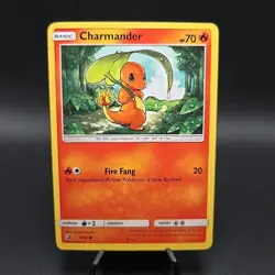 Dragon Majesty #1/70 Charmander Pokemon Card - Image 1