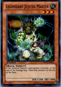 Legendary Jujitsu Master #BPW2-EN011 Super Rare 1st Edition Yugioh Card - Image 1
