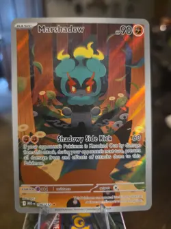 Pokemon TCG Mega Evolution Marshadow Illustration Card 146/132 MT/Or Better - Image 1