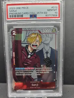 Sanji - OP01-013 (Alternate Art) Premium Card Coll 25th ED Cards Foil - Image 1