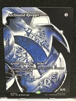 MTG: Teenage Mutant Ninja Turtles - Arcbound Ravager (Borderless) M 0014 PZA Reg - Image 1