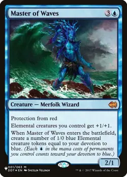 MTG The List PLST Master of Waves MINT - Image 1