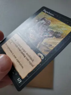 Magic The Gathering Exodus Plaguebearer #71/143 LP/NM Rare 1998 2 - Image 3