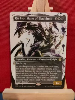 Ria Ivor, Bane of Bladehold (Borderless) - Phyrexia: All will be One - NM - MTG - Image 1