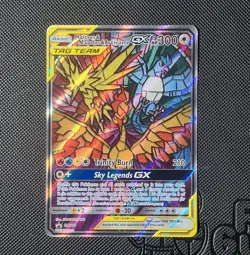 Pokemon TCG - Moltres & Zapdos & Articuno GX SM210 - Hidden Fates Promo - Image 1