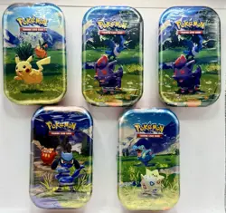 Pokemon Ascended Heroes Mini Tin Set Of 5 - Sealed - Image 1