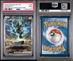 Zekrom EX *PSA 9* Special Illustration Rare *Black Bolt* #166 * Pokemon - Image 3