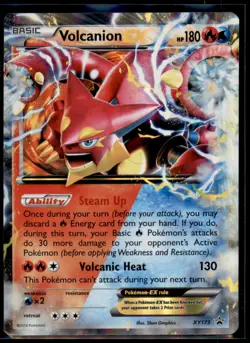 Pokemon TCG Volcanion EX XY Black Star Promos XY173 Holo Promo - Image 1