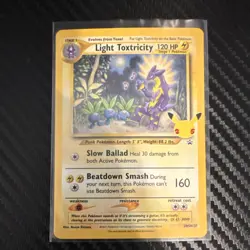 Pokemon Light Toxtricity SWSH137 Sword & Shield Promo Holo 120 HP English - Image 1