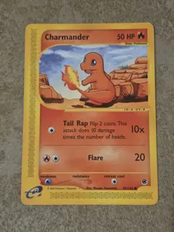 [ NM- ] Pokemon Charmander 97/165 Expedition Base Set Regular Common Basic - Image 1
