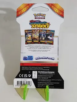 Pokemon Scarlet & Violet Surging Sparks Sleeved Booster Pack – Sealed 820650853258 - Image 2