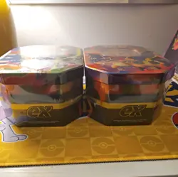 Pokemon - Mega Evolution Charizard ex Tins X + Y Brand new and Sealed - Image 4