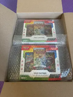 Pokemon TCG First Partner Illustration Collection Series 1 Sealed Case (4) - Image 2