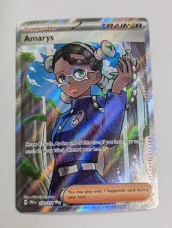 Amarys - 132/131 - Ultra Rare Prismatic Evolutions Pokemon TCG NM - Image 1