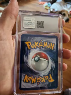 CGC 9.5 MINT + Pokemon Aron 58/110 EX Holon Phantoms Reverse Holofoil STAMPED - Image 3