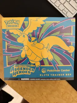 Pokemon Center Ascended Heroes ETB Exclusive Elite Trainer Box - Sealed - Image 2
